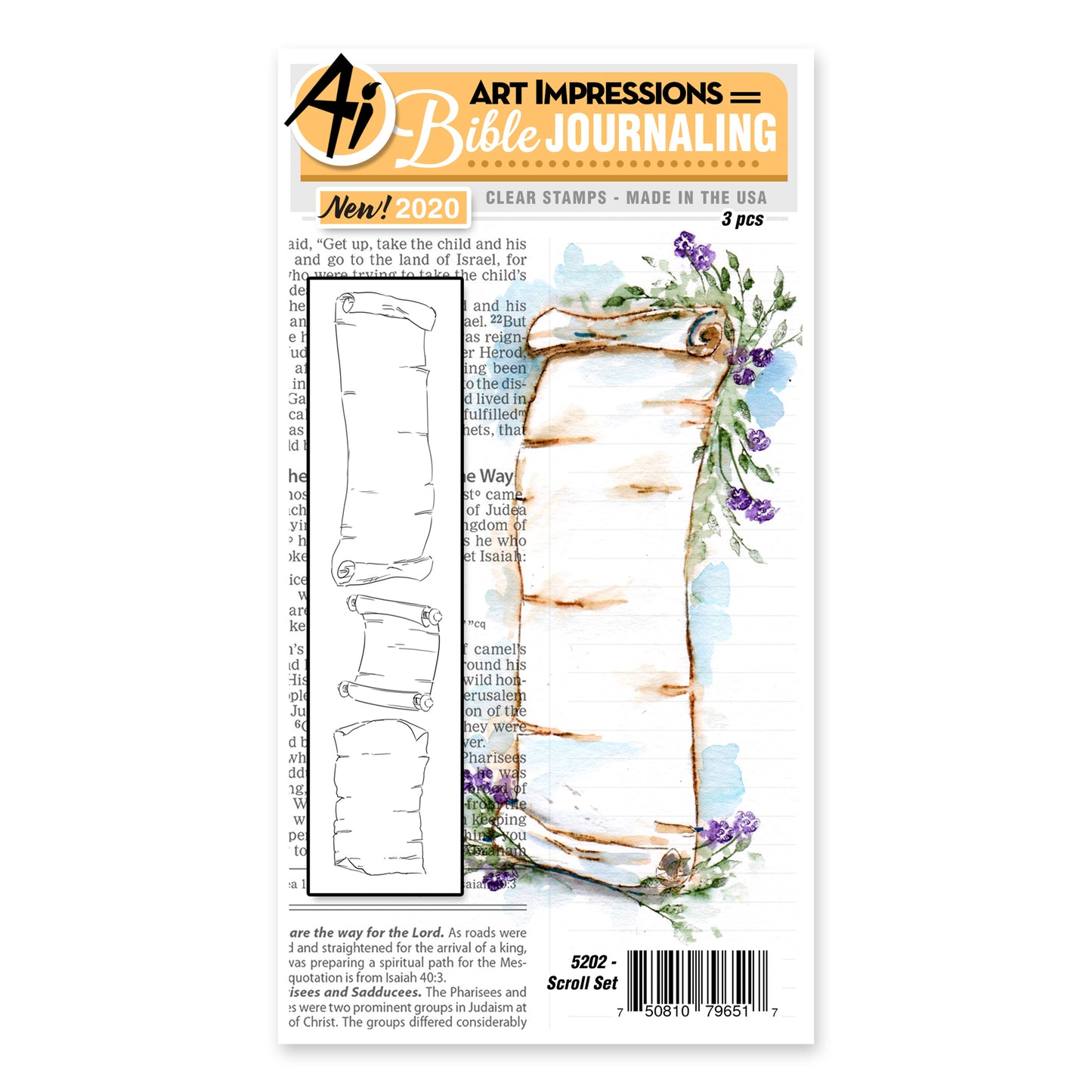 ART IMPRESSIONS 5202 – Scroll Set