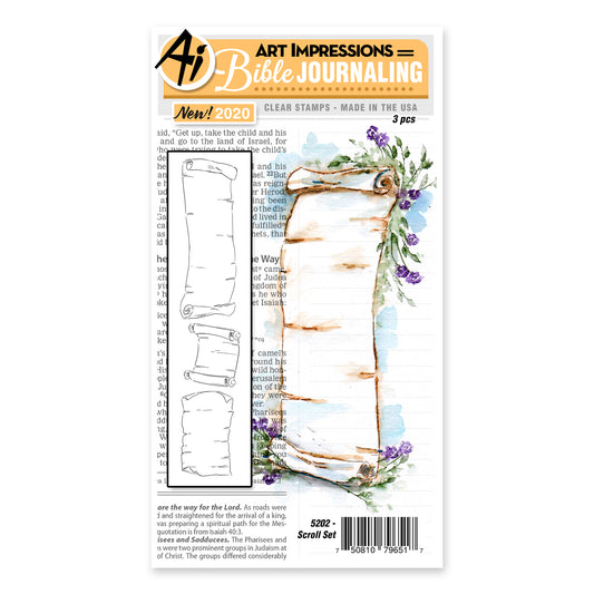 ART IMPRESSIONS 5202 – Scroll Set