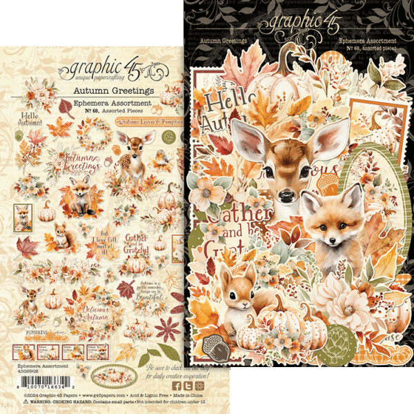 Autumn Greetings Ephemera