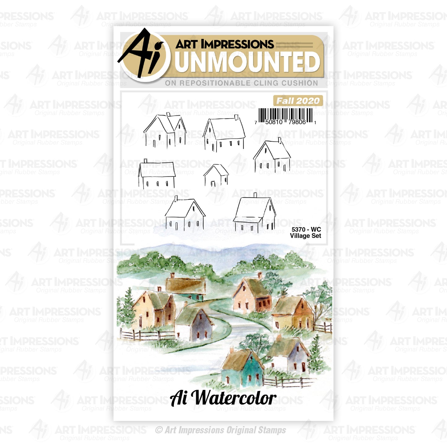 ART IMPRESSIONS 5370 – WC Village Set