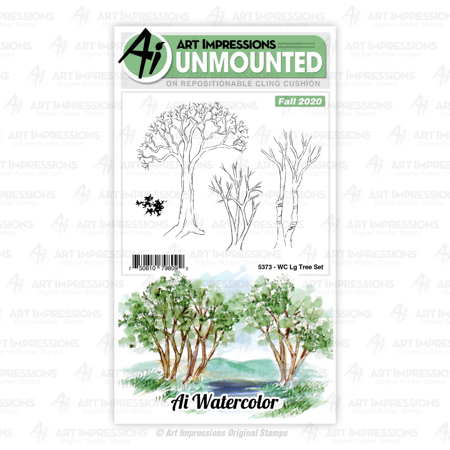 ART IMPRESSIONS 5373 – WC Large Tree Set